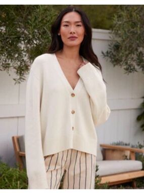 NWT Jenni Kayne Cashmere Colette Cardigan